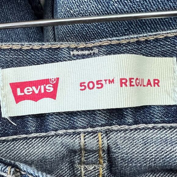 Levi’s jeans 505 boys size 16 regular 28x28 GREAT condition! No rips or stains - Picture 8 of 9